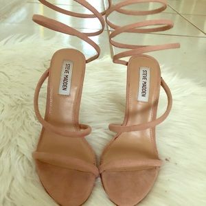 SM ankle wrap heels